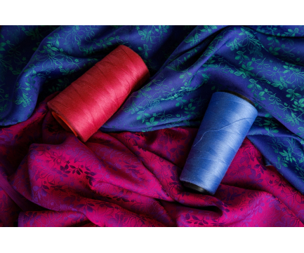 Vải lụa Jacquard